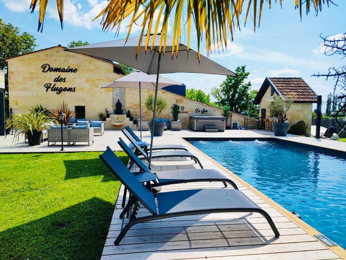 Domaine Des Hugons Villa Prignac-et-Marcamps Exteriör bild
