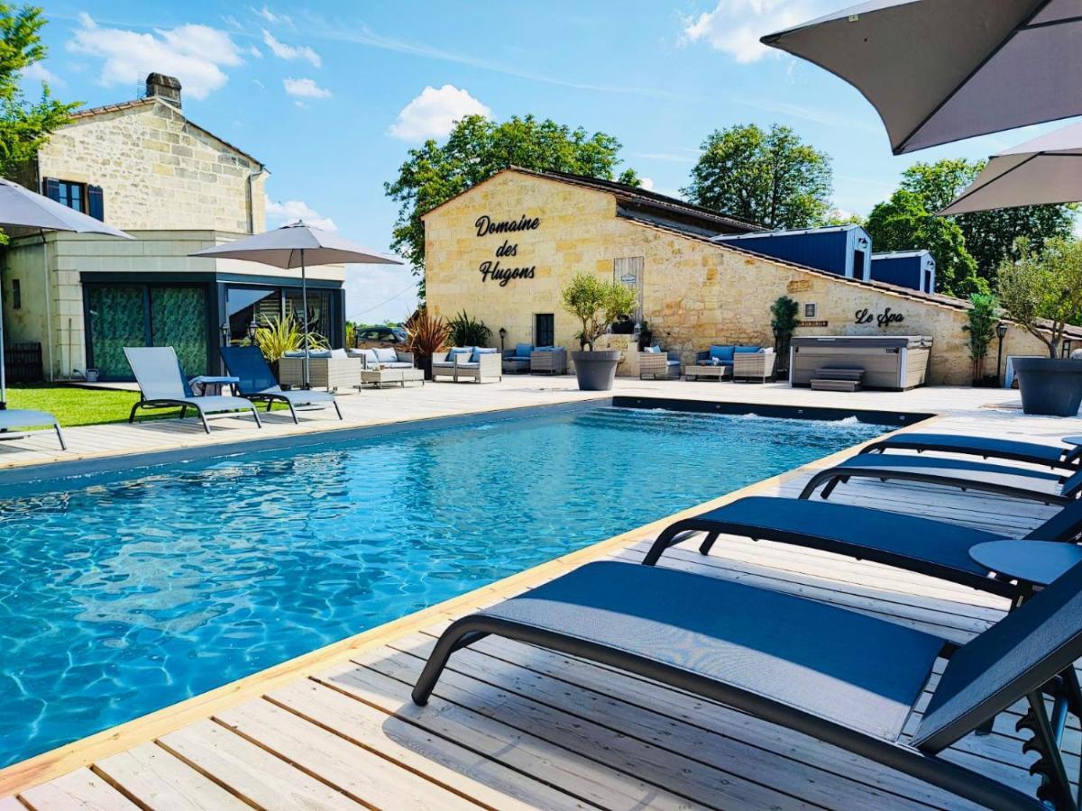 Domaine Des Hugons Villa Prignac-et-Marcamps Exteriör bild