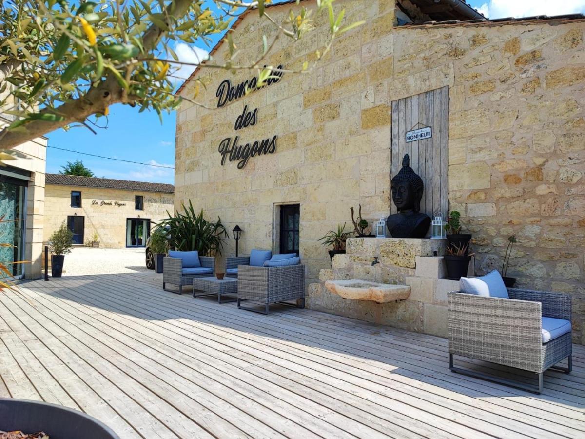 Domaine Des Hugons Villa Prignac-et-Marcamps Exteriör bild